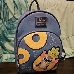Loungefly Mini Stitch Pineapple Backpack